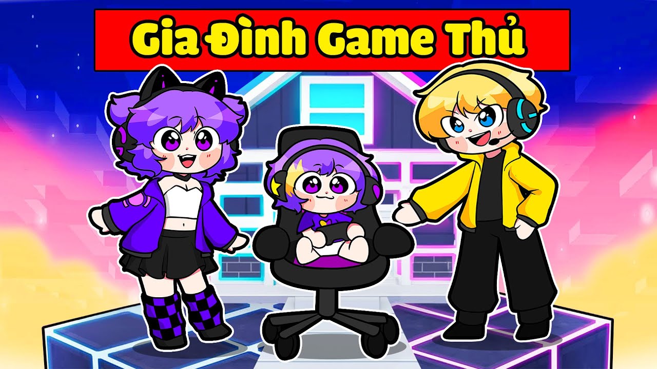 NABEE VÀ TÔ GÀ BẤT NGỜ CÓ GIA ĐÌNH GAME THỦ TRONG MINECRAFT*NABEE 1 BLOCK GIA ĐÌNH 👨‍👩‍👧🎮👾