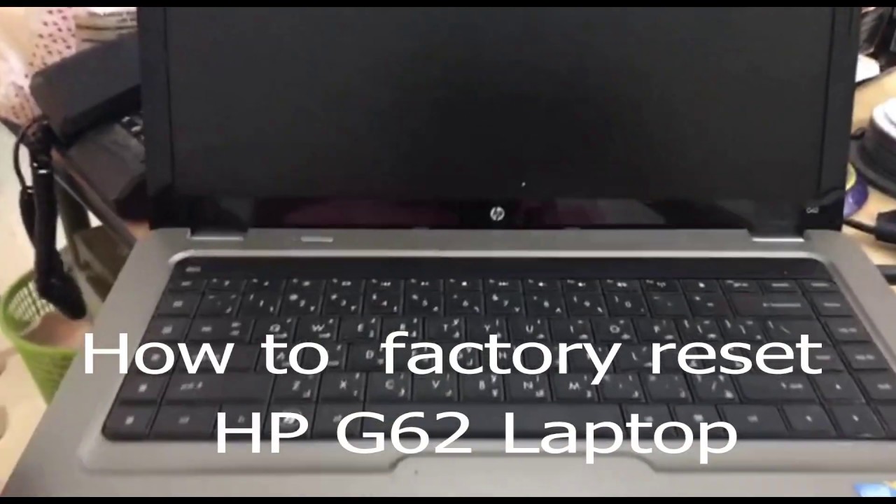 How to reset hp laptop - vitalple