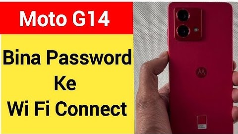 How to connect WiFi via QR code, Moto G14 Bina password ke Wi Fi connect kaise karen