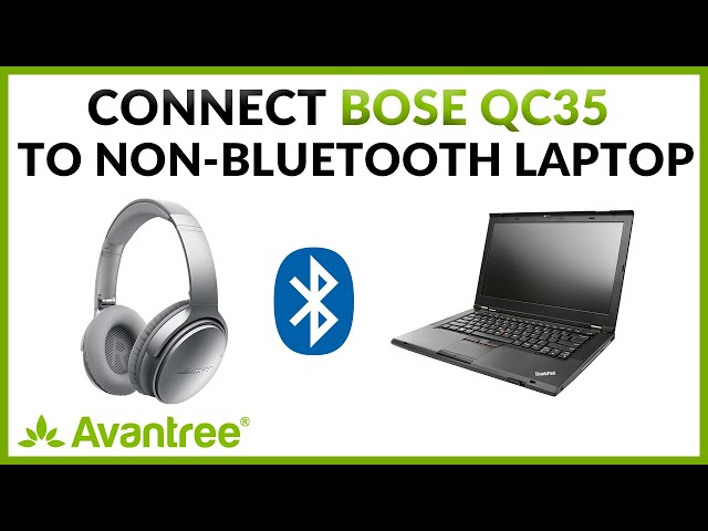 svinekød Brød Illusion How to connect Bose QC35ii with a Laptop/Computer via Bluetooth USB Dongle  Adapter - YouTube