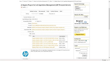 Tutorial of HPiLO Nagios plugin
