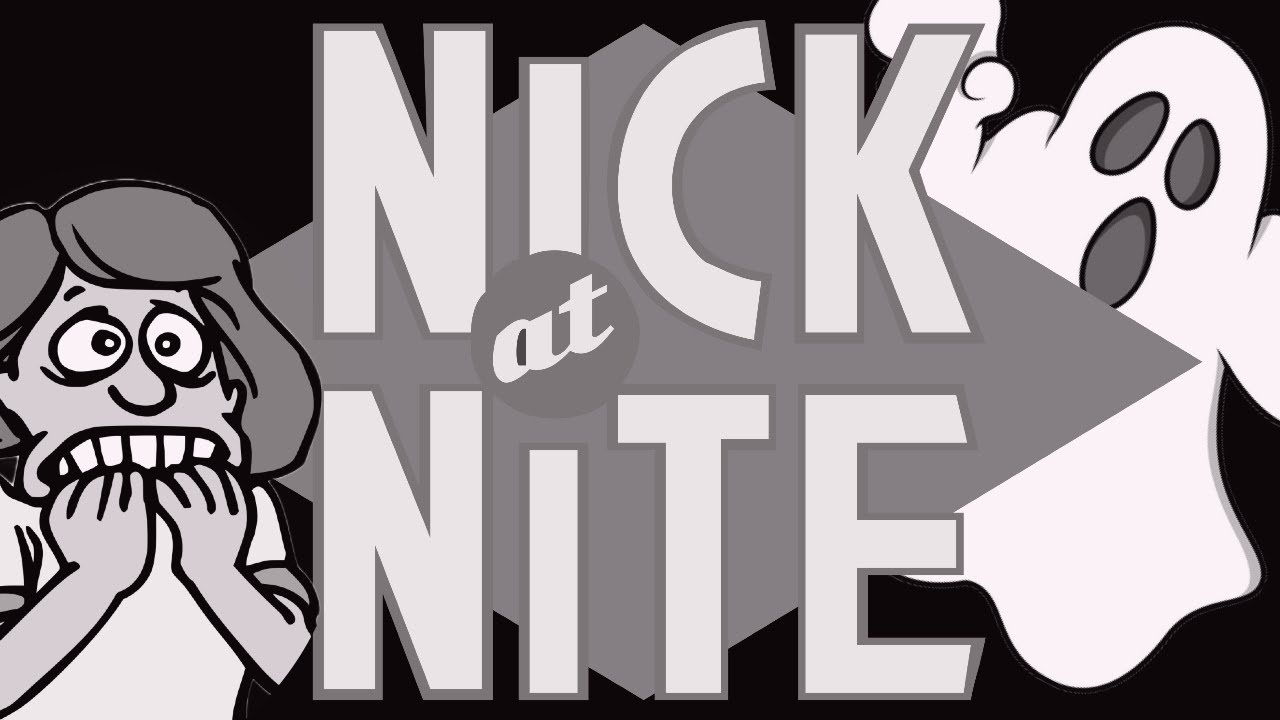 NickNite 90's Broadcast Reimagined Spooky Nite in B&W YouTube