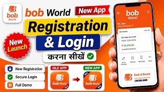 Bank of Baroda || New bob World App Launch: How to Register & Login | Full Process 2026 screenshot 3