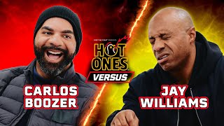 Carlos Boozer vs. Jay Williams | Hot Ones Versus