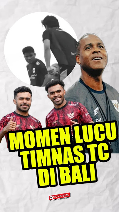 3 momen lucu TC timnas di Bali #shorts #trending
