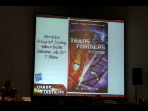 San Diego Comic-Con 2010 - Hasbro TF Panel 02