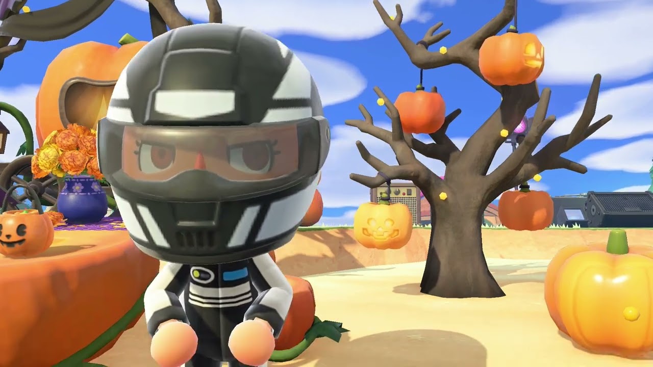 ACNH Black Racing Costume 03/17/2024