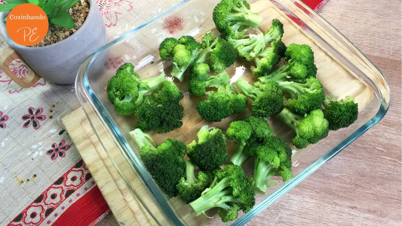 Aprenda a Cozinhar Brócolis No Microondas | Pronto em 3 Minutos