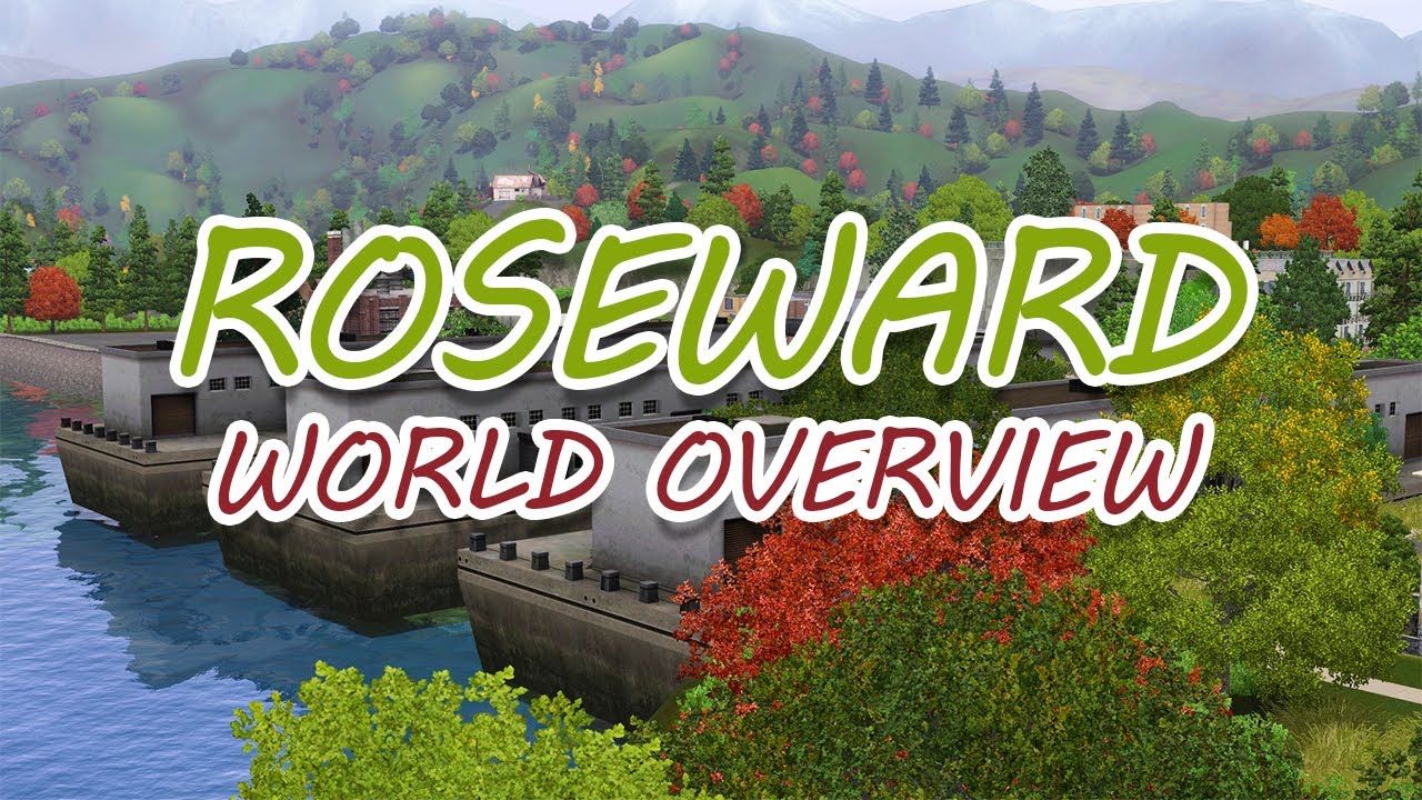 ZOMBIE WORLD! Roseward The Sims 3 World Overview