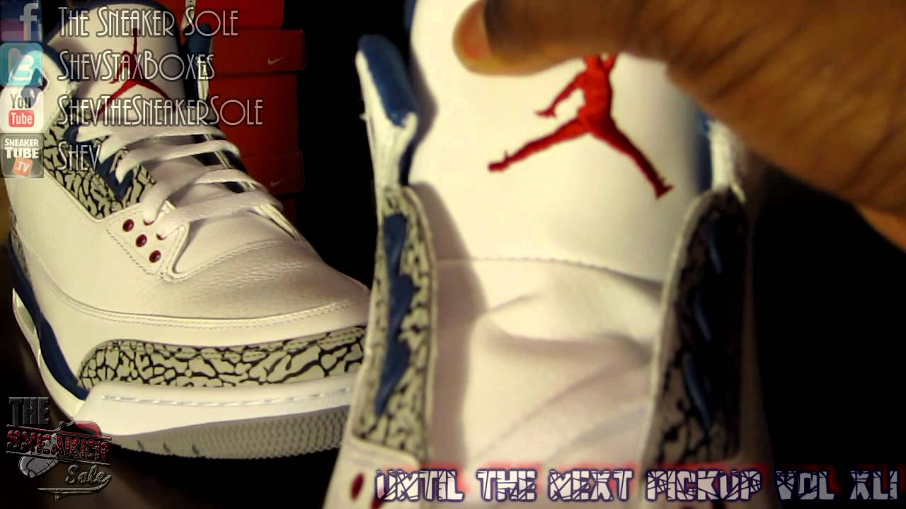 Air Jordan III/3 "True Blue" (2011)