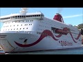 Tunisia ferries - Tanit esce dal porto di Genova