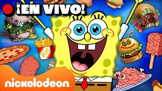 EN VIVO: ¡Maratón 24/7 de Cangreburger!  Bob Esponja Transmisión en Vivo