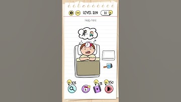 brain test level 209 help him !