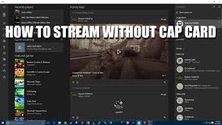 How to live stream xbox one without a capture card intel i7 6800k:
http://amzn.to/2ssuekl asrock x99 taichi: http://amzn.to/2rtmksf
corsair dominator platinu...
