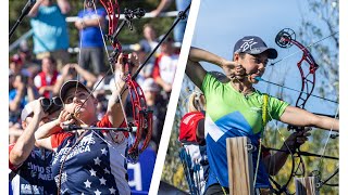 Paige Pearce v Toja Ellison - compound women gold | Yankton 2022 Field Championships