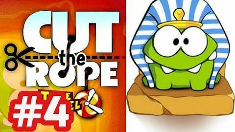 Cut The Rope Time Travel - Android Walkthrough - Part 4 Ancient Egypt (Level 4-1 to 4-15