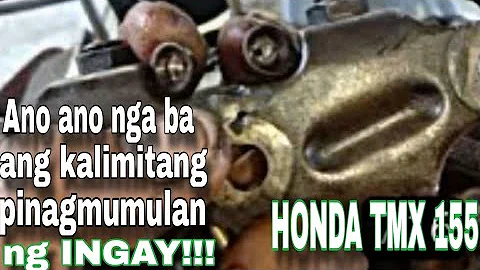 Ano nga ba ang kalimitang pinag mumulan ng ingay ng tmx 155 o ano mang push rod type na motor!!