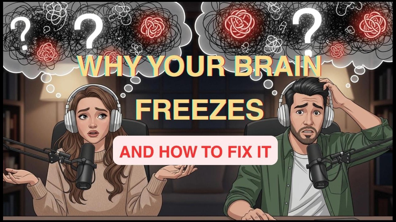 Why Your Brain Freezes When Speaking English | #01 #EnglishFluency #BrainFreeze #SpeakingFlow