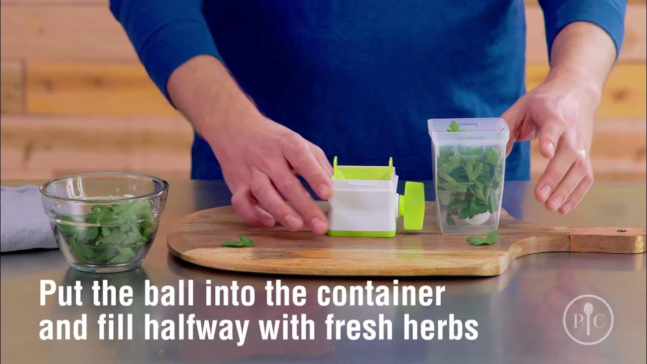 Pampered Chef Herb Mill YouTube