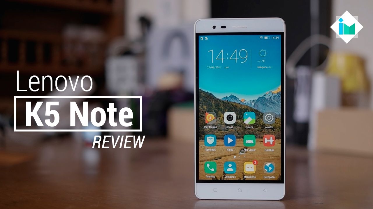 Lenovo K5 Note - Review en español - YouTube