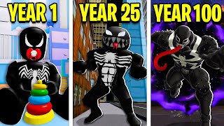 100 YEARS As VENOM! (Roblox)