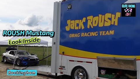 JACK ROUSH DRAGSTER Rockingham Dragway