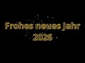 Ich wünsche allen ein friedliches und frohes neues Jahr!
