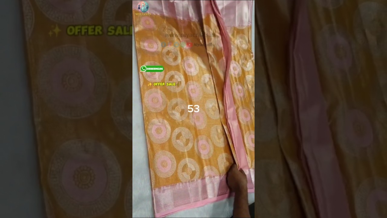 Experience the Elegance of Dharmavaram Soft Silk Sarees! 