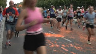 Berlin marathon disrupted by climate activists | AFP