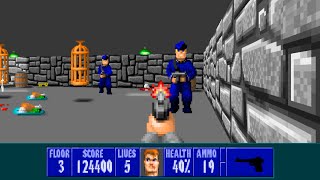 Wolfenstein 3D - E3F3 100%