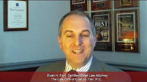 What Is Elder Law - Evan Farr