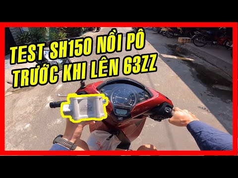 Video SH150 chán pô nồi! Chuẩn bị độ 63zz BRT - youtube