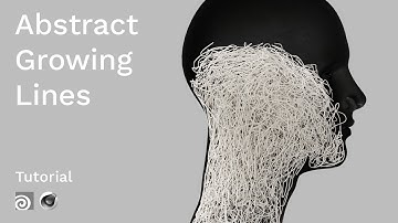Easy Abstract Growing Wires in Houdini | Houdini Cinema4D Octane Render Tutorial