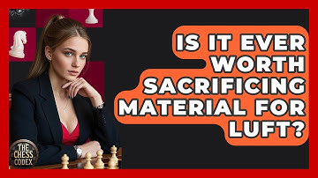 Is It Ever Worth Sacrificing Material For Luft? - The Chess Codex