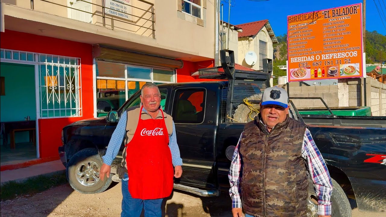 Presentando platillos de Birrieria el BALADOR en creel!! || Ruta La Nueve