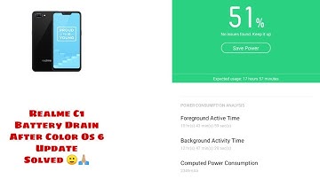 Realme C1 Battery Draining Fast After Color Os 6.0 Update Solution | RJ Aakash