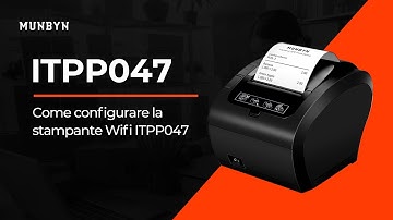 Come configurare la stampante WiFi ITPP047
