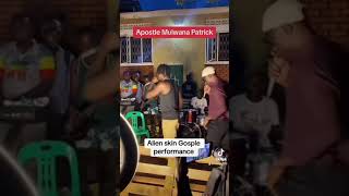 Mulwana Patrick a.k.a Alien Skin. Gospel performance