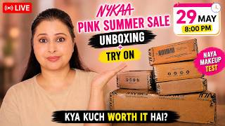 🚨 Nykaa Makeup Haul LIVE 📦 Unboxing + Try On | Affordable Indian Brands 2026 | Kaur Tips