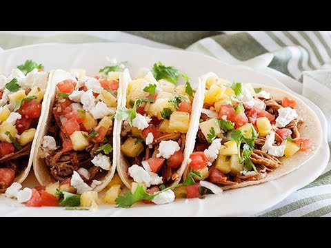 Pork Tacos with Pineapple Pico de Gallo | Week 36 Taco Tuesday Cookbook