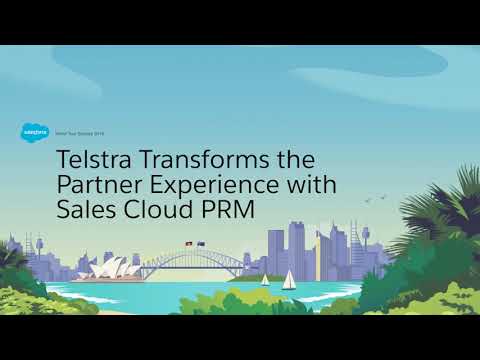 Telstra Transforms the Partner Experience with Sales Cloud PRM