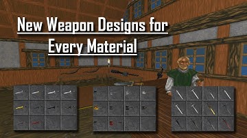 Daggerfall Diverse Weapons Mod Showcase