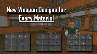 Daggerfall Diverse Weapons Mod Showcase