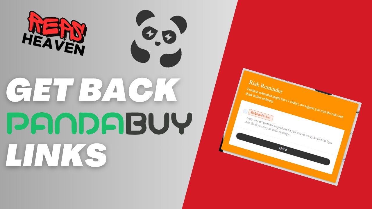 How to get and convert pandabuy item links for other agents - YouTube