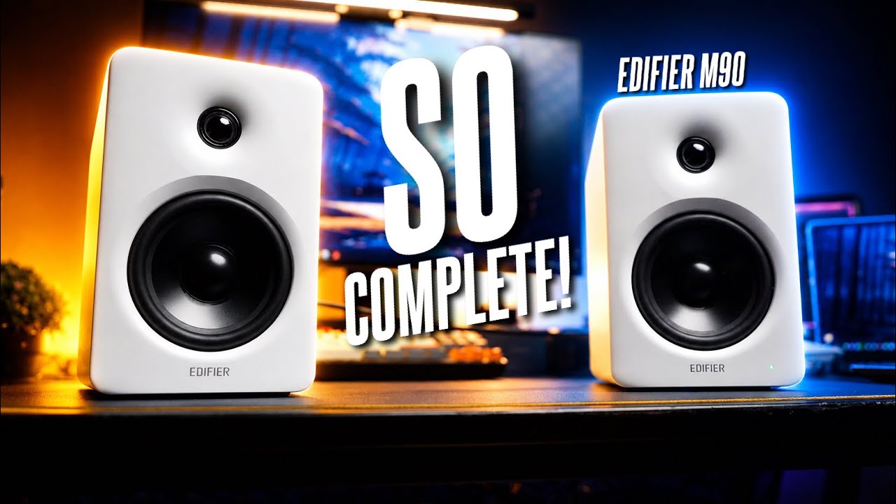 Edifier M90 Review: I Didn't Expect To Like This This Much! - YouTube