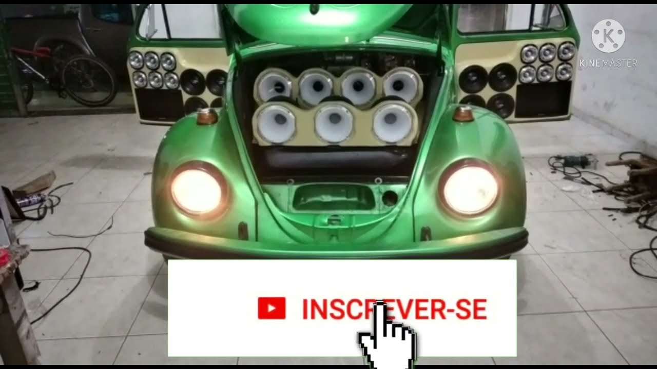 Projeto de som diferenciado no Fusca / Som interno