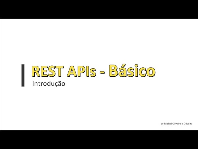 Curso básico de REST APIs