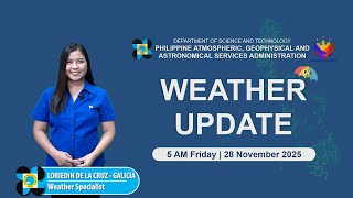 Public Weather Forecast Issued At 5 Am November 281, 2025 - Friday
