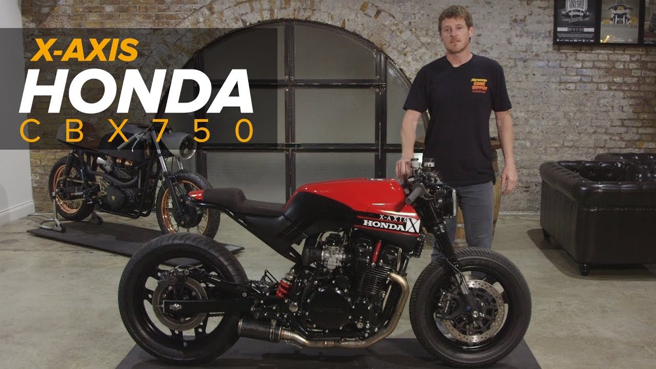 Hot stuff: A Honda CBX 750 built by a firefighter