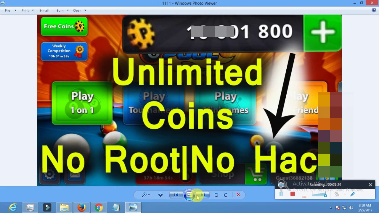 Real Hack 8 Ball Pool Solution How To add CC Without Error - 